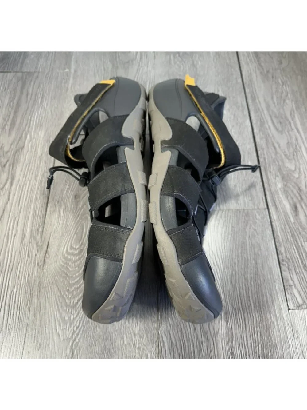 Teva Flintwood Men's Black Casual Athletic Lifestyle Sandals Footwear sz 14M